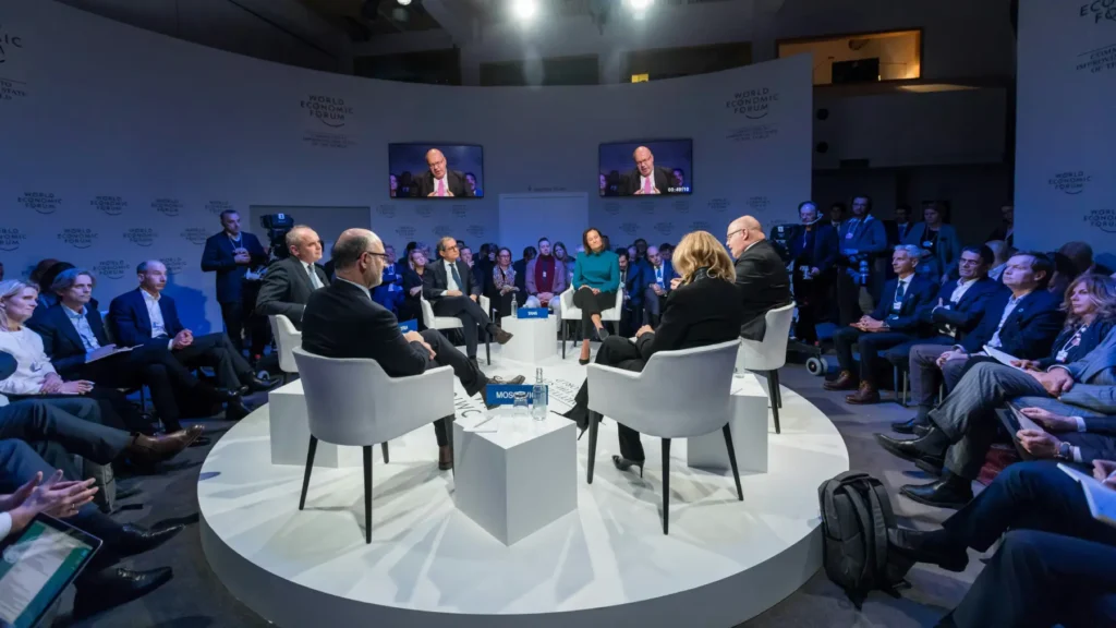 hustings debate with on stage discussion