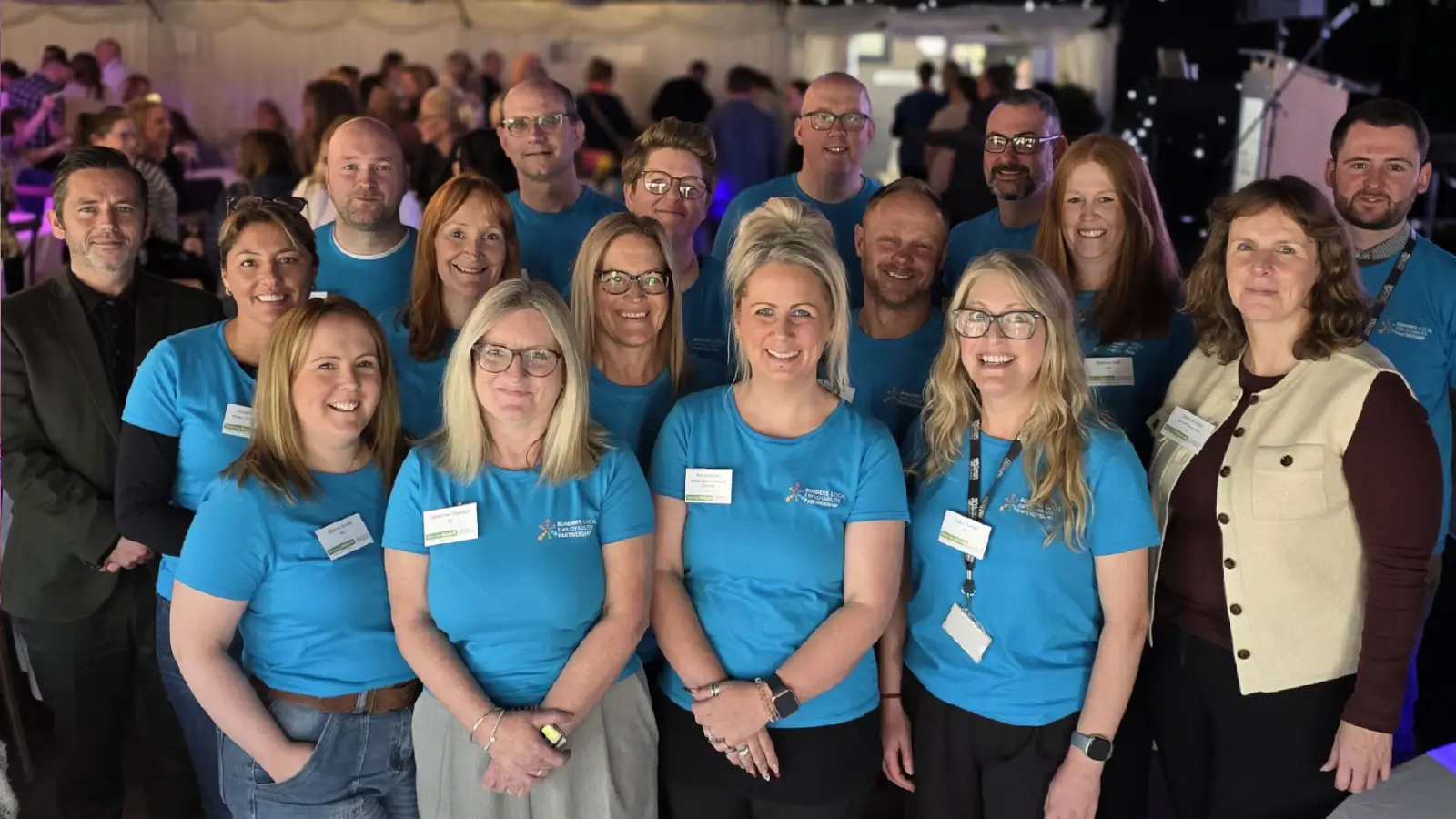 Team members from Know Your Network event